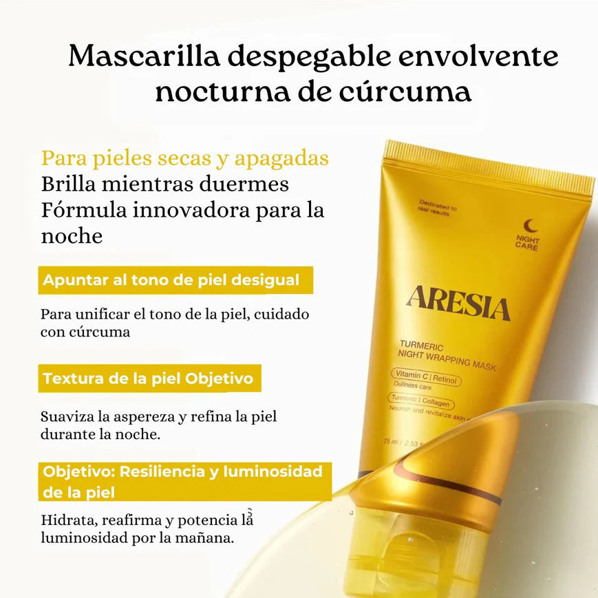 Mascarilla de Cúrcuma con Ácido Kójico
